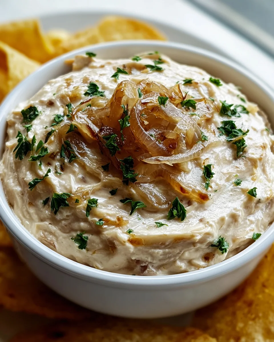 Gordon Ramsays köstlicher karamellisierter Zwiebel-Dip Rezept