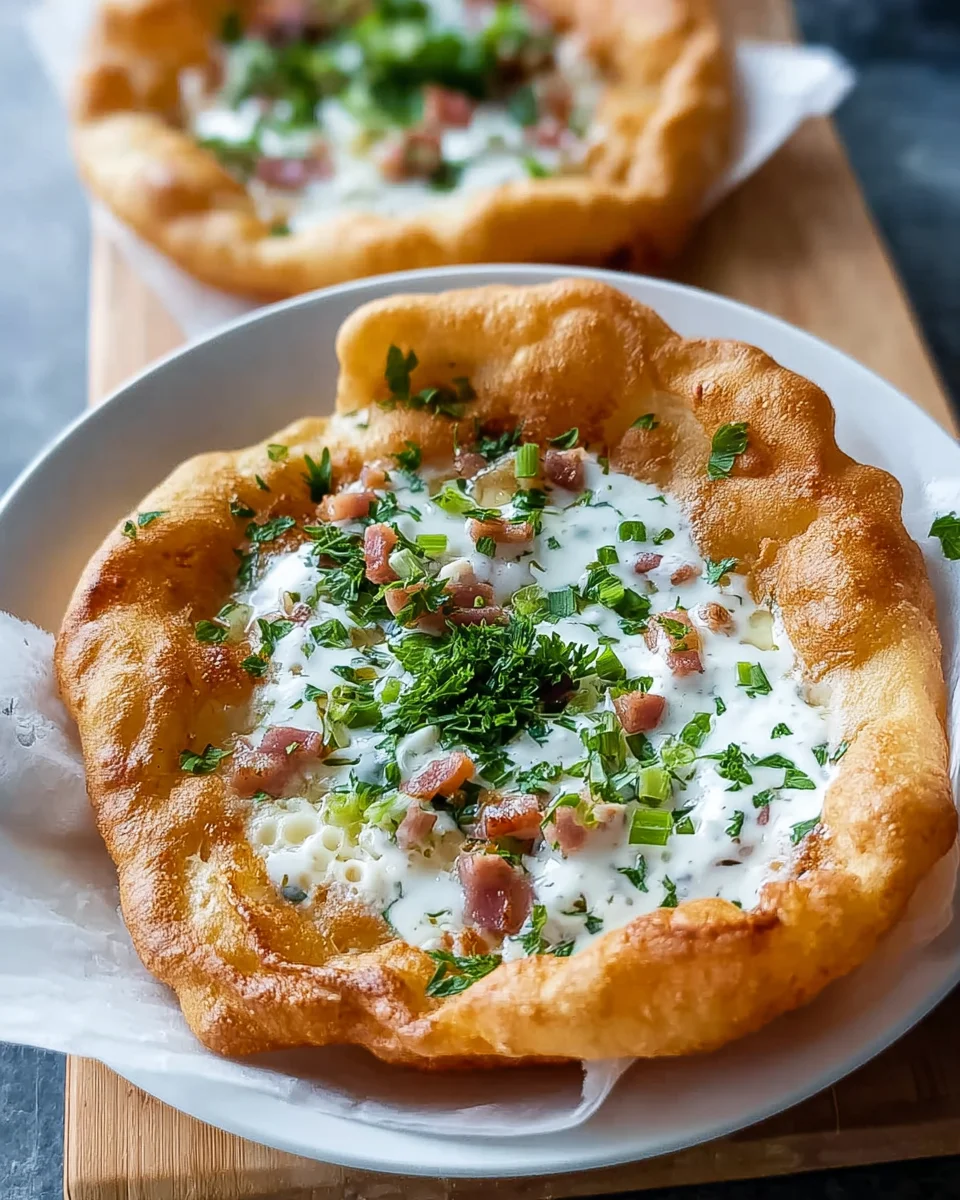 Leckere Langos aus der Heißluftfritteuse – Einfach und Knusprig!