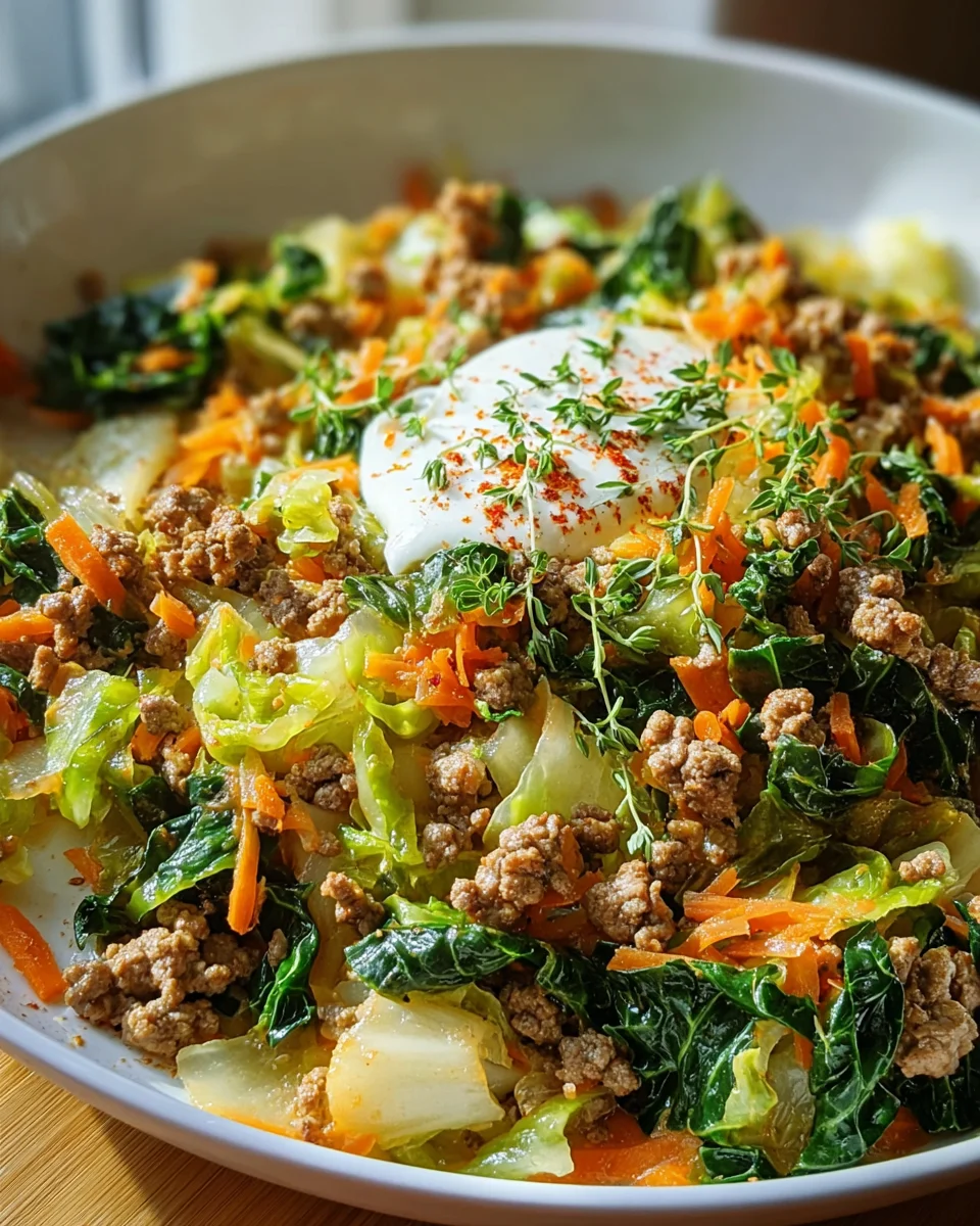 Würzige Chinakohl Rinderhack Pfanne – Einfach & Lecker!