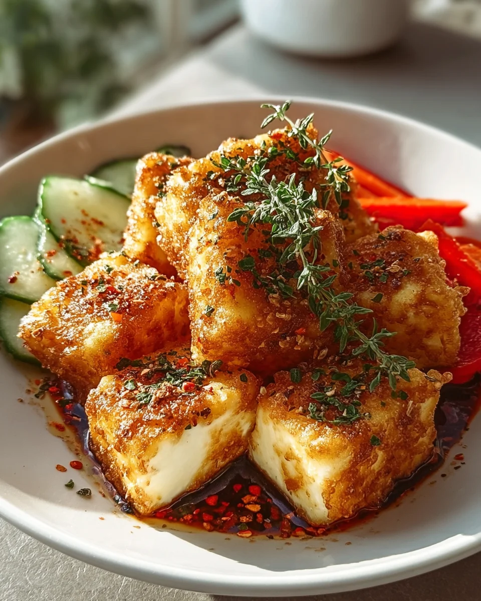 Crispy Feta aus dem Airfryer – Knusprig und Lecker!