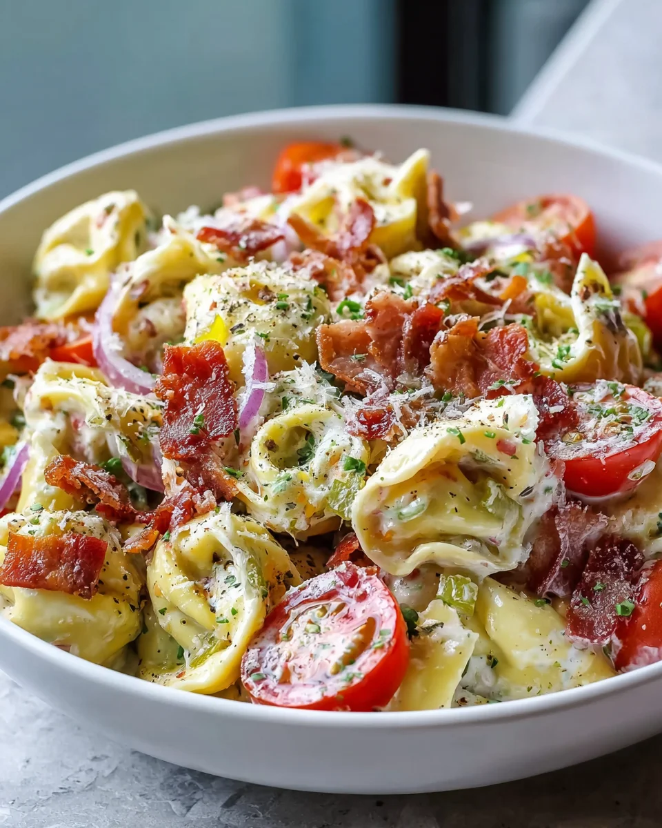 Frischer Grinder Tortellini Salat – Lecker und einfach zubereiten!