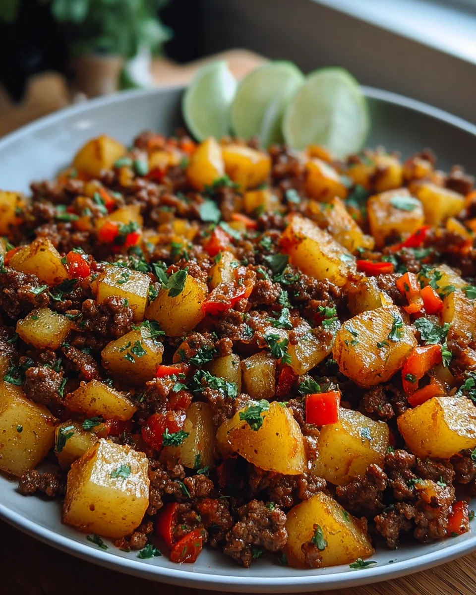 Mexikanische Hackfleisch Pfanne mit Kartoffeln – Ultimatives Rezept!