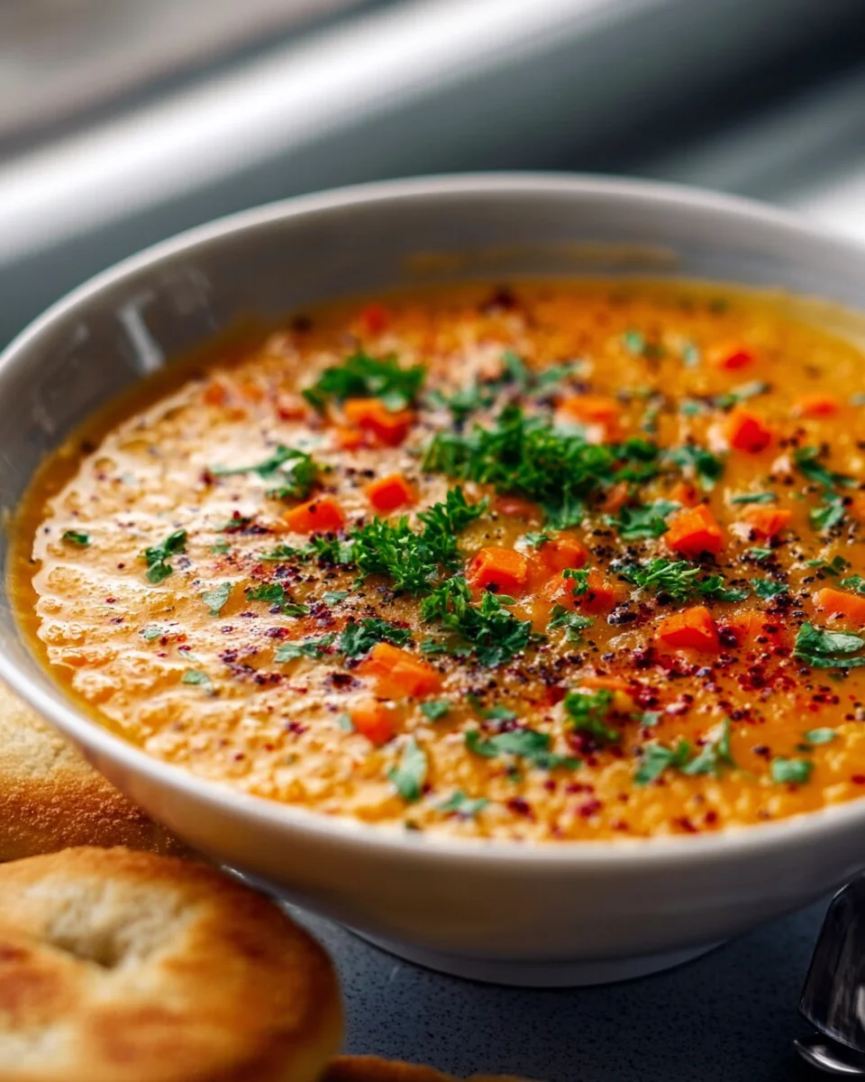Aromatische Rote Linsensuppe – Kraftvoll und lecker!