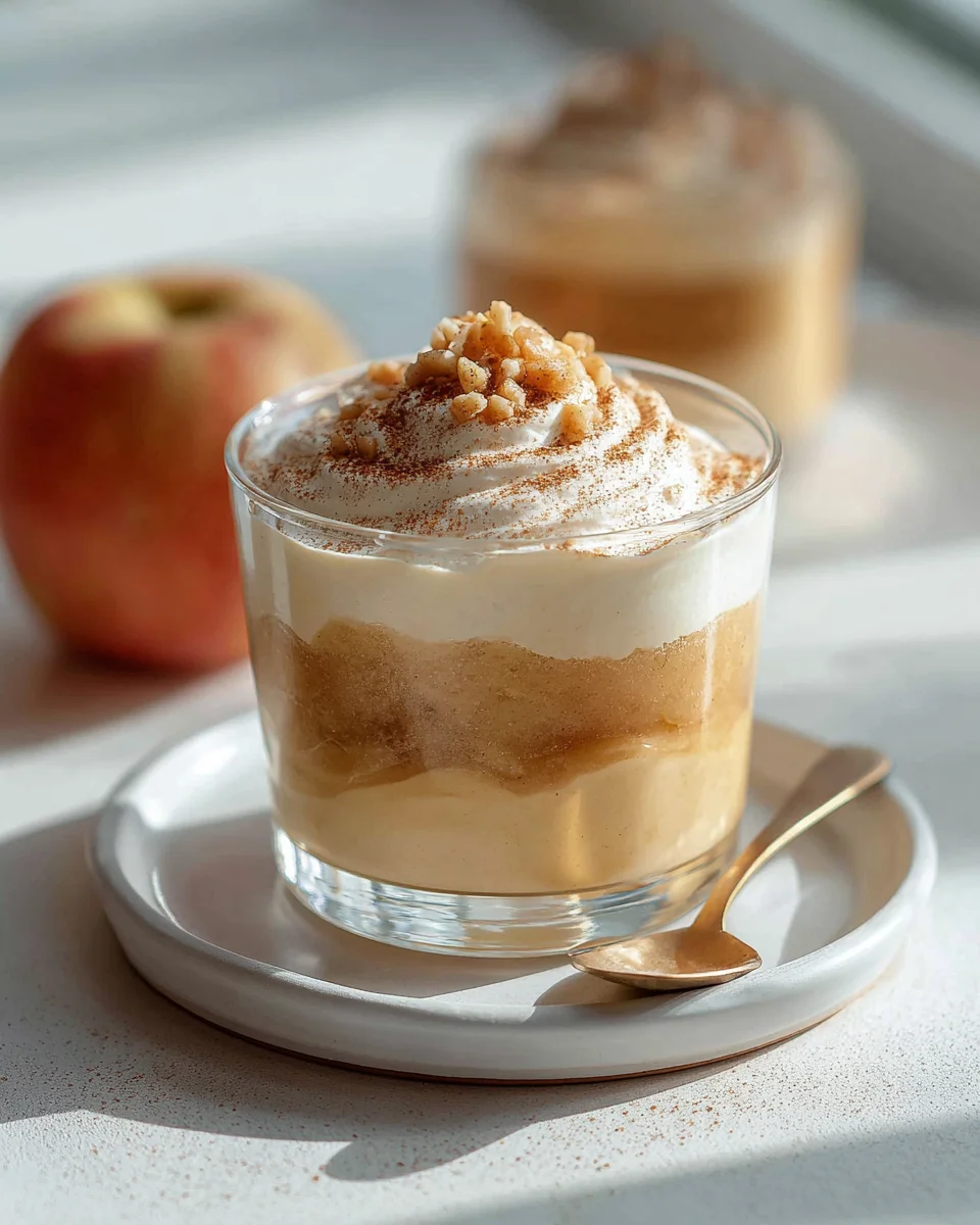 Zimtcreme mit Apfelmus: Leckeres Dessert für jeden Anlass!