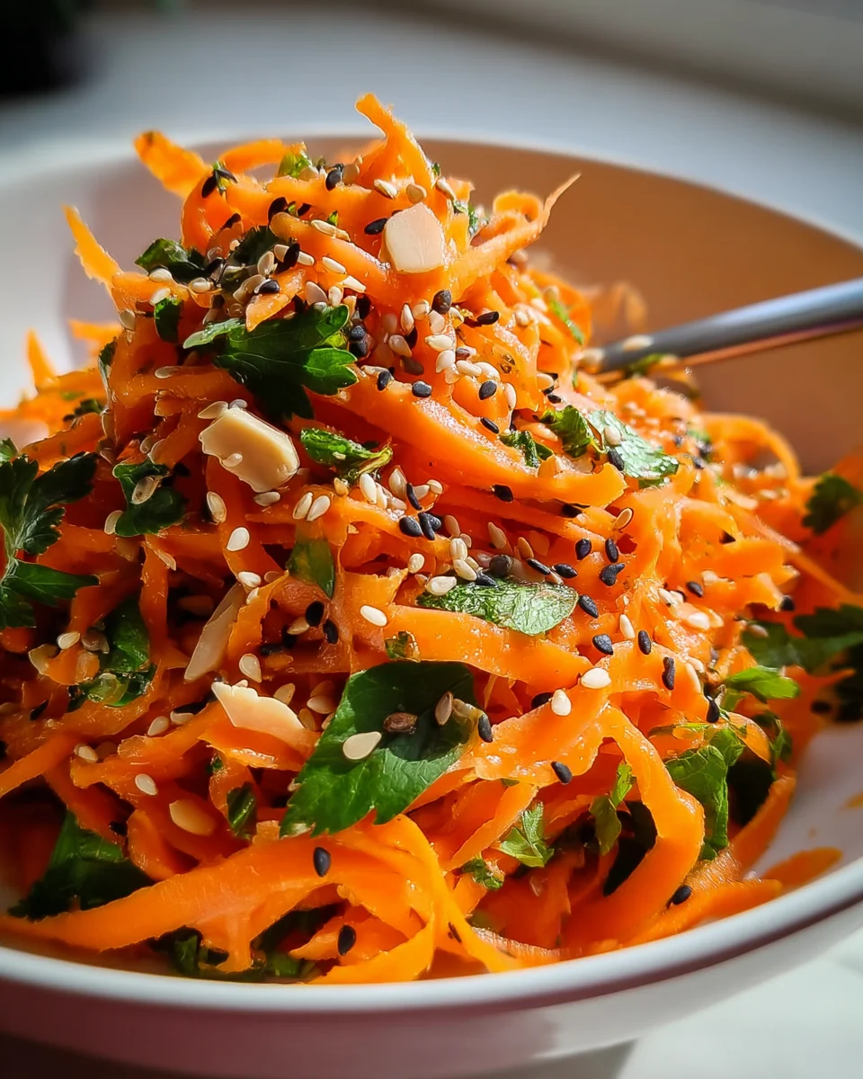 Karottensalat mit Ingwer-Sesam-Dressing: Das Ultimative Rezept