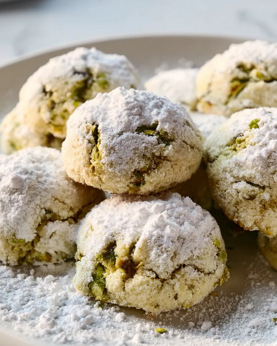 Pistazien Plätzchen ohne Mehl – Leckeres glutenfreies Rezept!