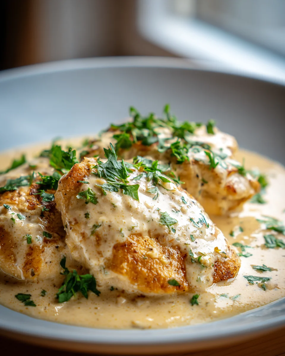 Hähnchenfilet in Frischkäse-Parmesan-Sauce – Lecker & Einfach!