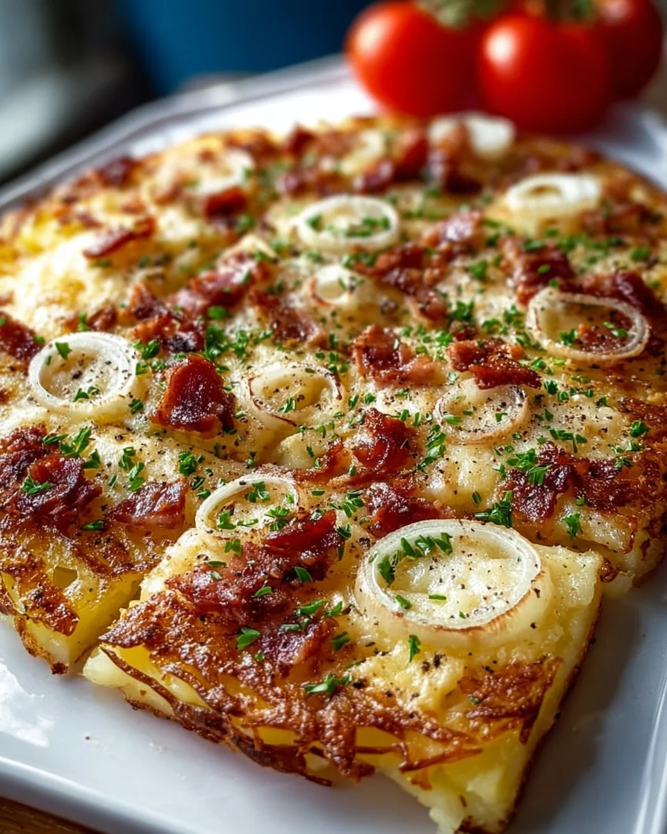Leckere Kartoffelpizza Vom Blech – einfach und schnell selbstgemacht!