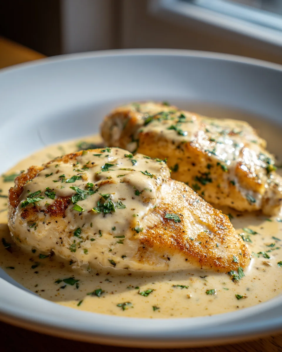 Hähnchenfilet in Frischkäse-Parmesan-Sauce – Lecker & Einfach!