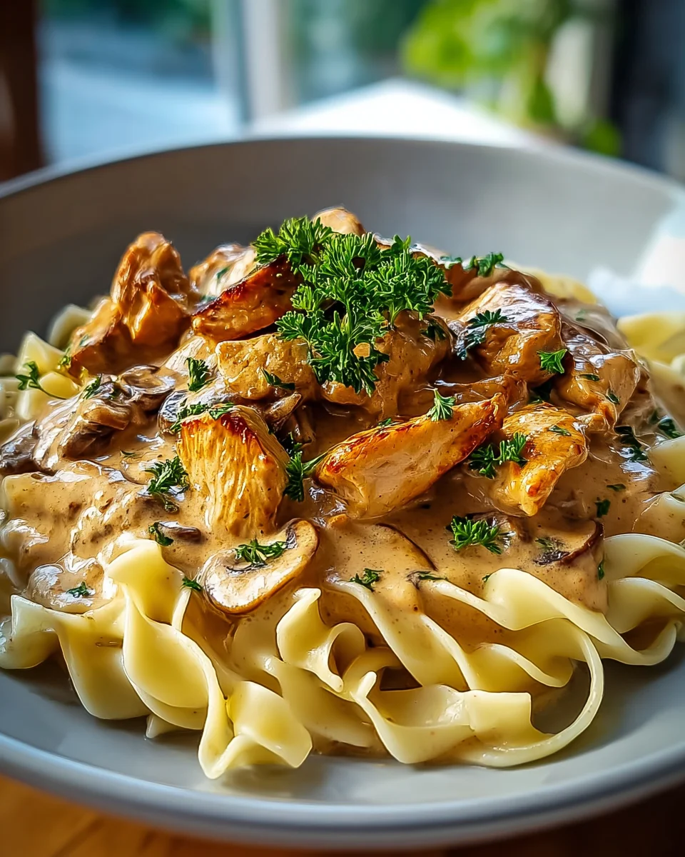 Hühnchen Stroganoff: Das ultimative Rezept für Genuss!