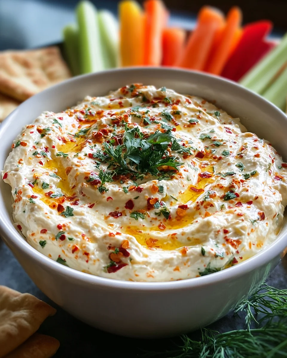 Scharfer Schafskäse Dip – Perfekt für jede Party!