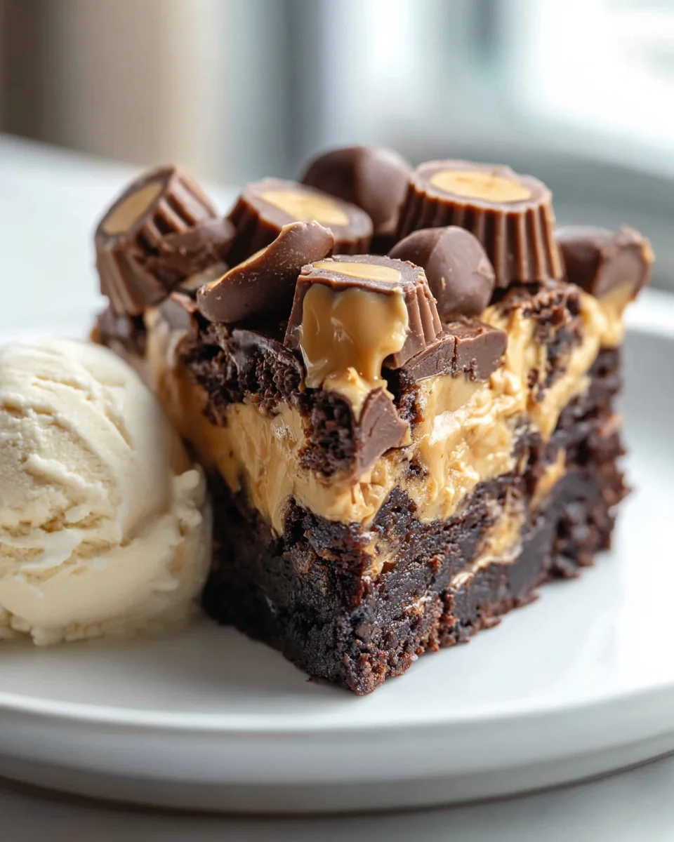 Reeses Earthquake Cake: Schokoladiger Erdnussbutter-Genuss