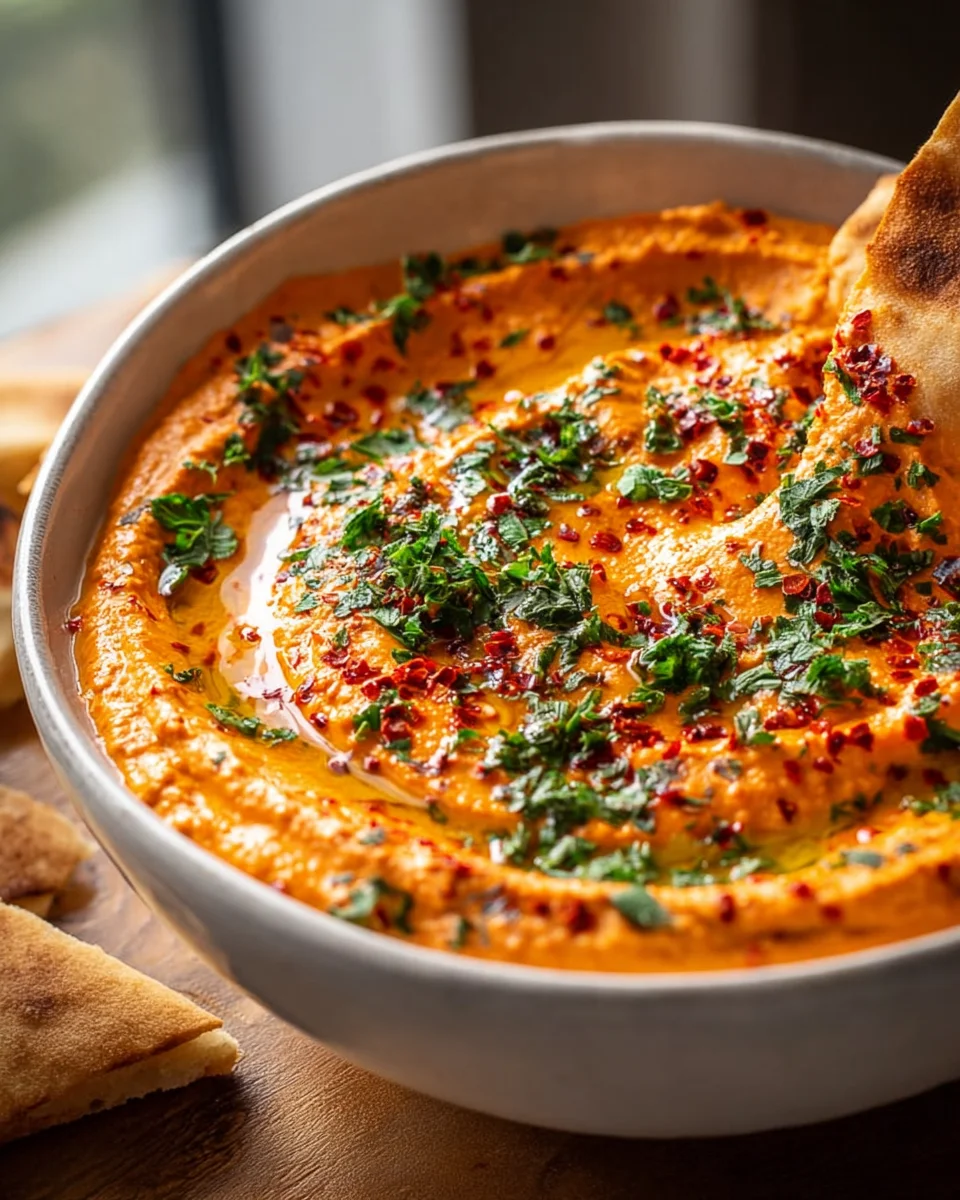 Cremiger Rote Paprika Walnuss Dip: Geheimnis für zarte Textur