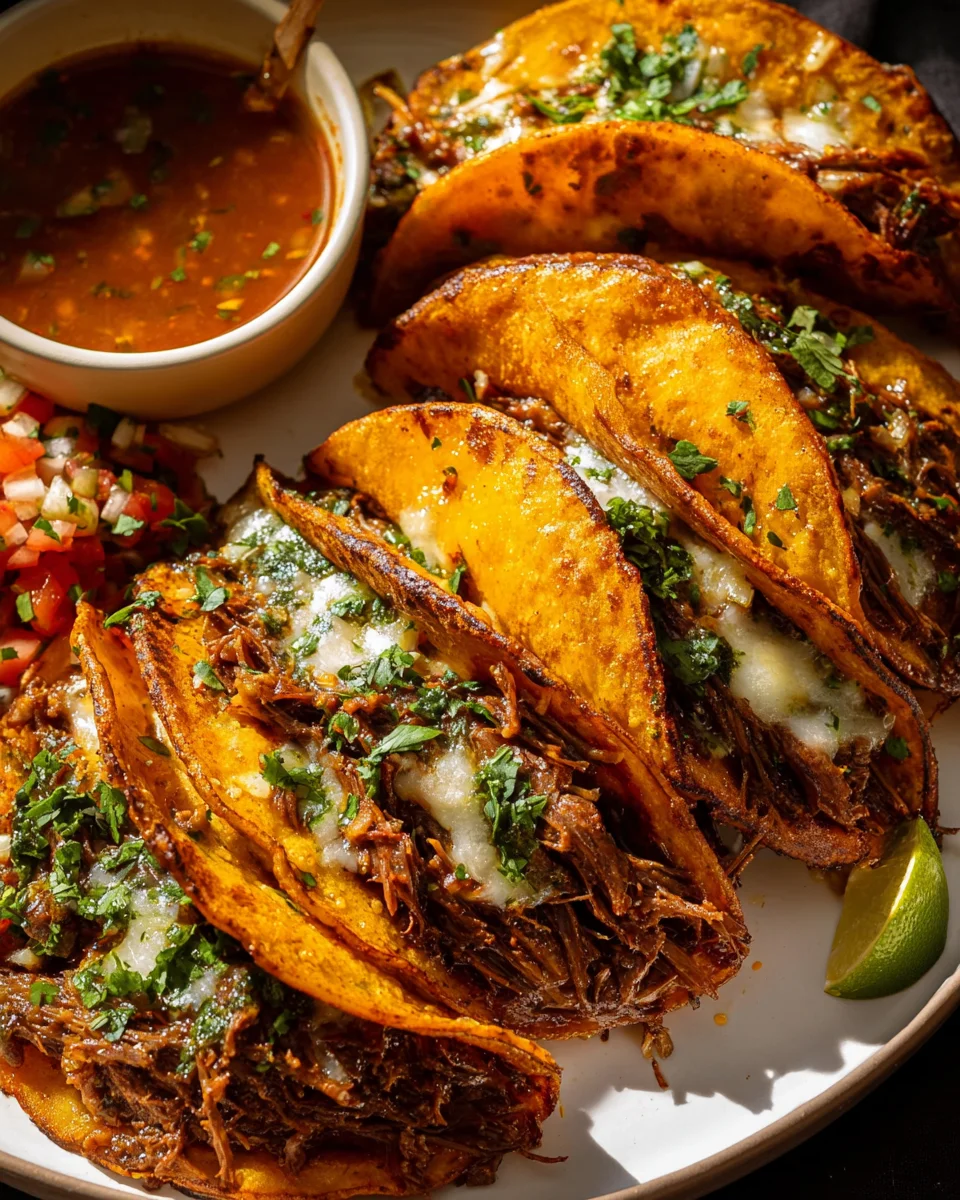 Leckere Birria Tacos mit Rindfleisch – Mein Lieblingsrezept!