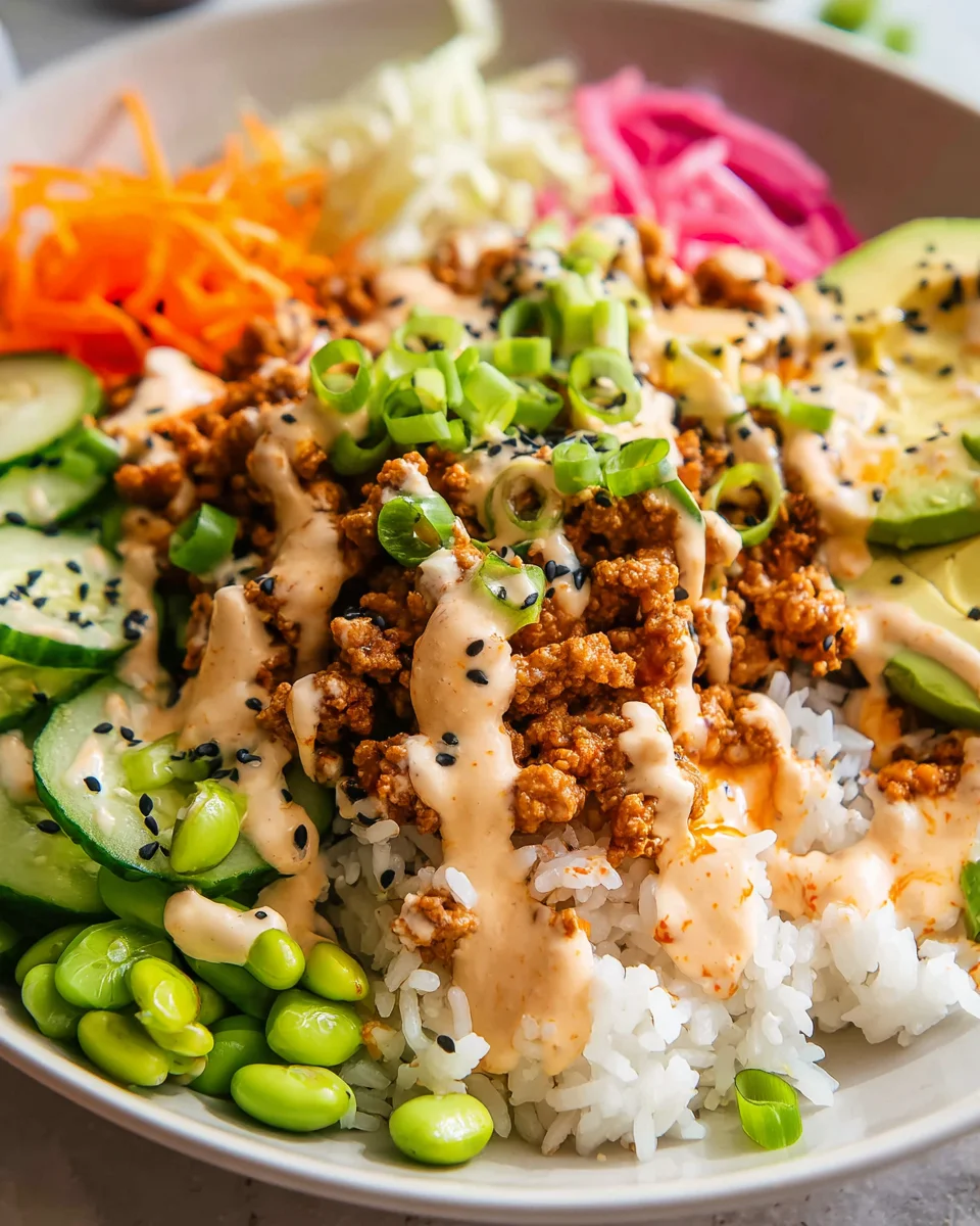 Leckere Ground Turkey Rice Bowls – Gesund und einfach!