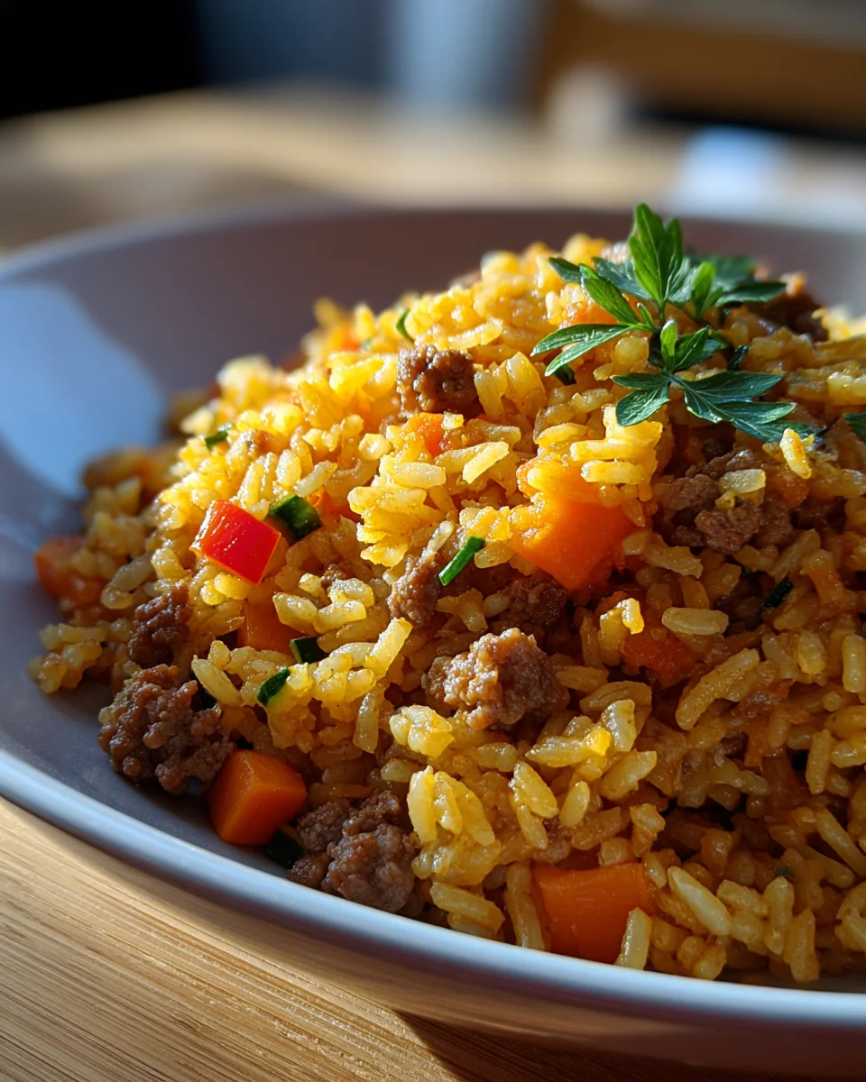 Würziger Curryreis mit Rinderhack – Dein neues Lieblingsgericht!