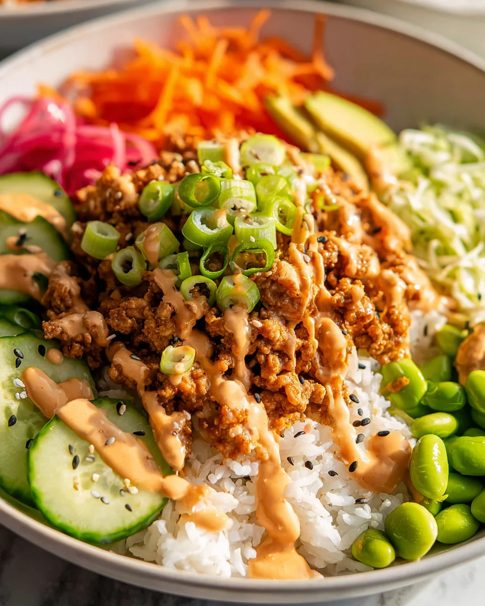 Leckere Ground Turkey Rice Bowls – Gesund und einfach!