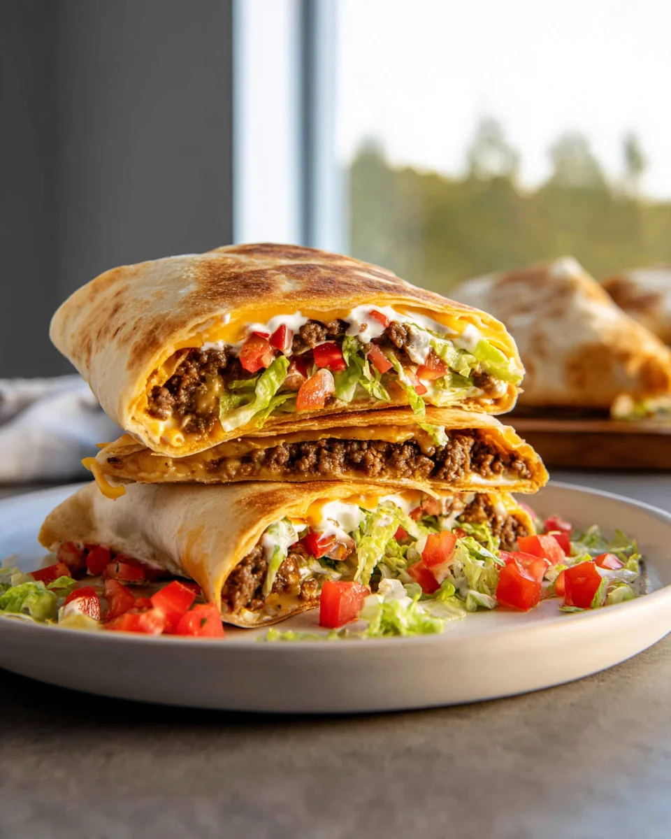 Knusprige Crunch Wraps – Einfaches Rezept für jeden Tag!