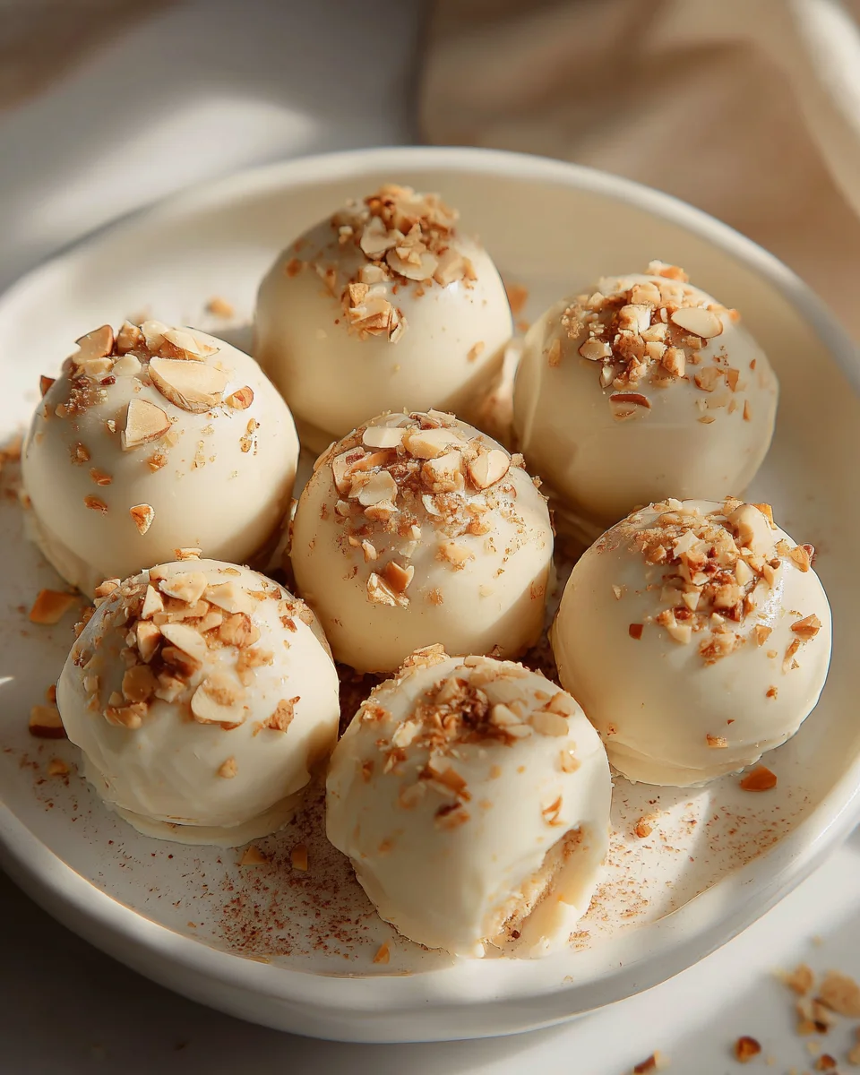 Gebrannte Mandel Pralinen mit Mandelmus – Süßes Genussrezept