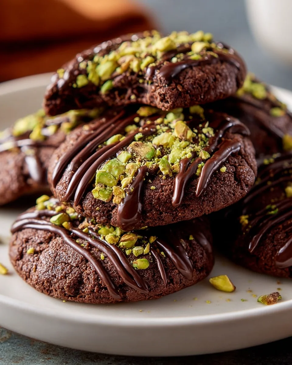 Saftige Schoko Pistazien Kekse – Zart & Unwiderstehlich Lecker!