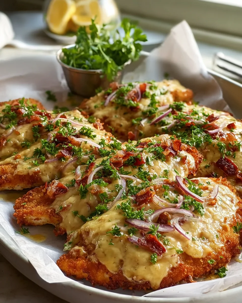 Leckere überbackene Partyschnitzel – Ein Genuss für Feste!