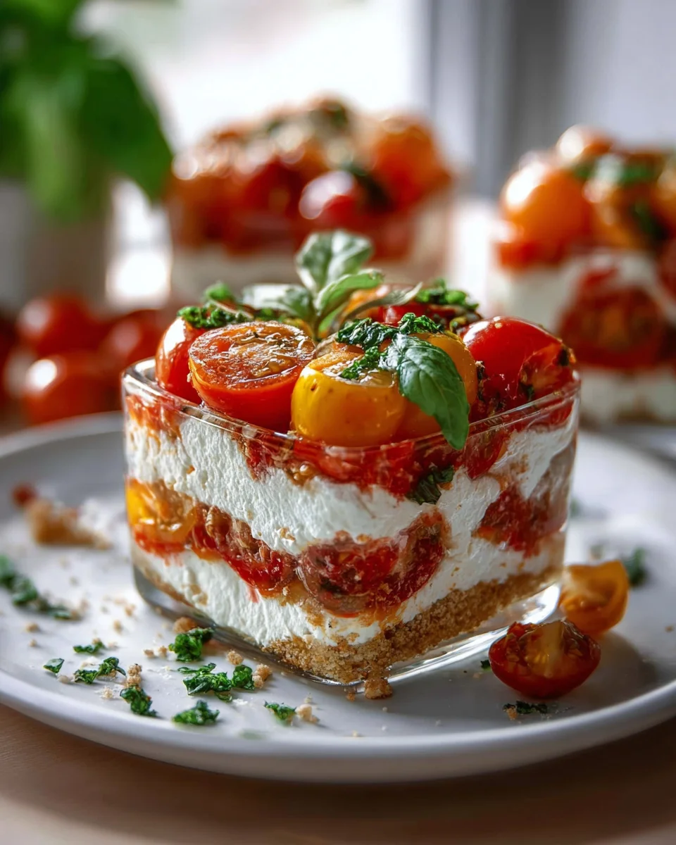 Tomaten Mozzarella Tiramisu – Das Sommer-Rezept für Genießer!