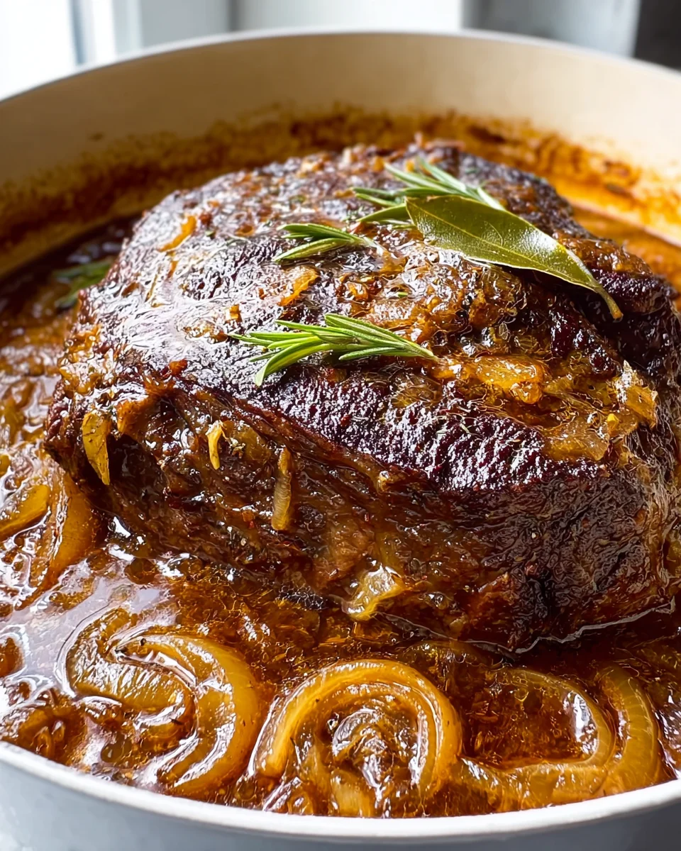 Französischer Zwiebel-Rinderbraten: Wärme für die Seele