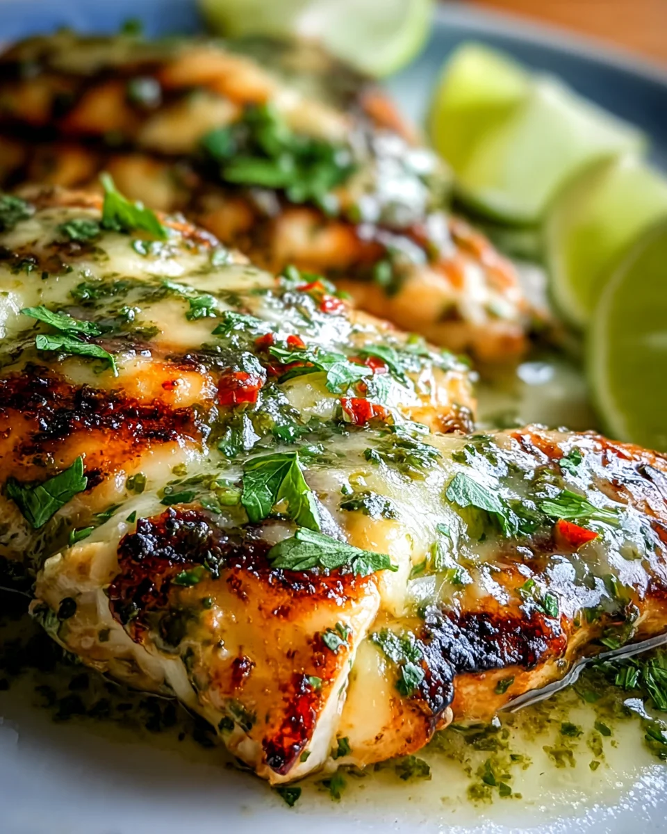 Grilliertes Salsa Verde Pepper Jack Hähnchen Rezept genießen!