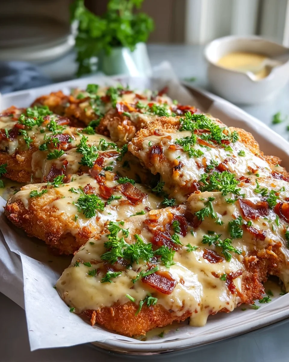 Leckere überbackene Partyschnitzel – Ein Genuss für Feste!