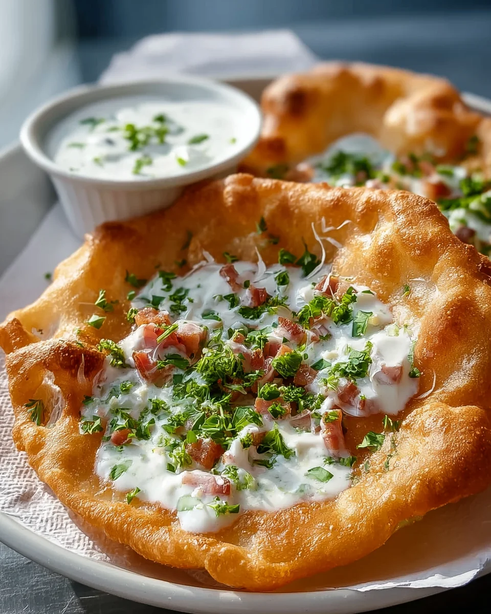 Leckere Langos aus der Heißluftfritteuse – Einfach und Knusprig!