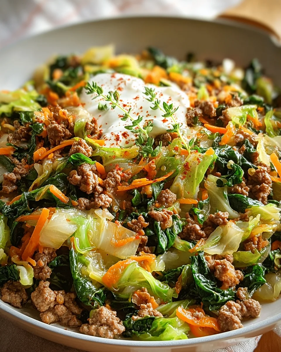 Würzige Chinakohl Rinderhack Pfanne – Einfach & Lecker!