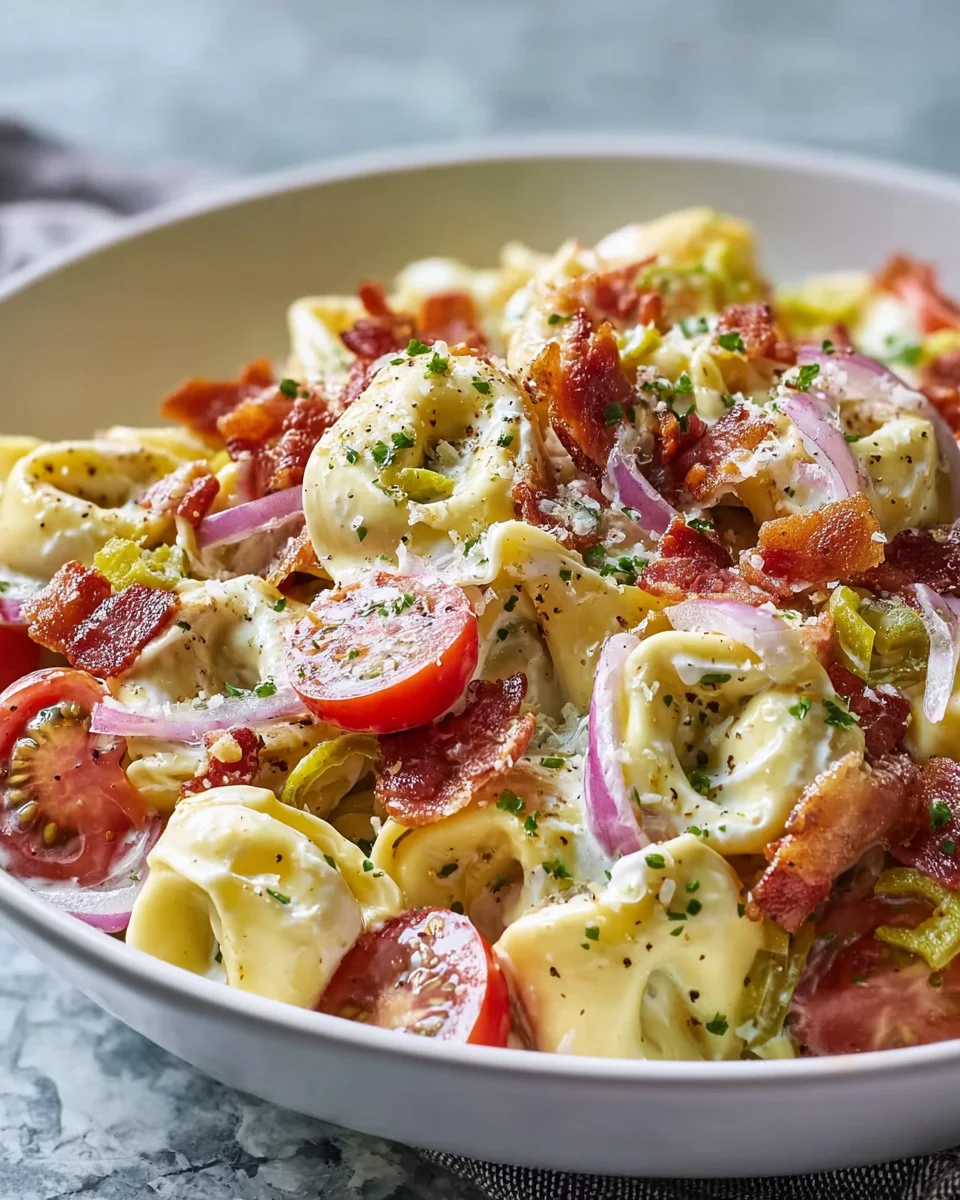Frischer Grinder Tortellini Salat – Lecker und einfach zubereiten!