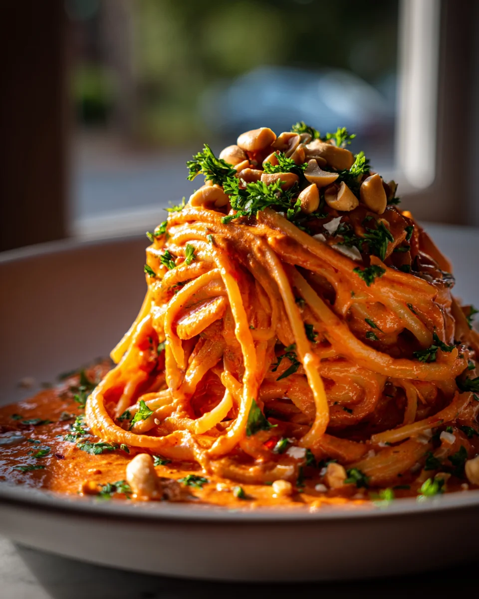 Leckere Nudeln mit Paprikasauce – Dein schnelles Lieblingsgericht!