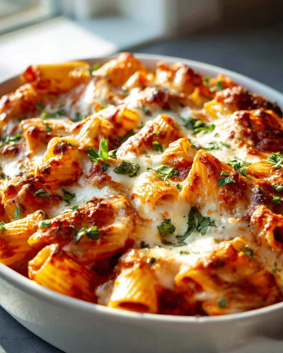 Geniale One-Pan Rigatoni: Schnell, lecker & stressfrei!