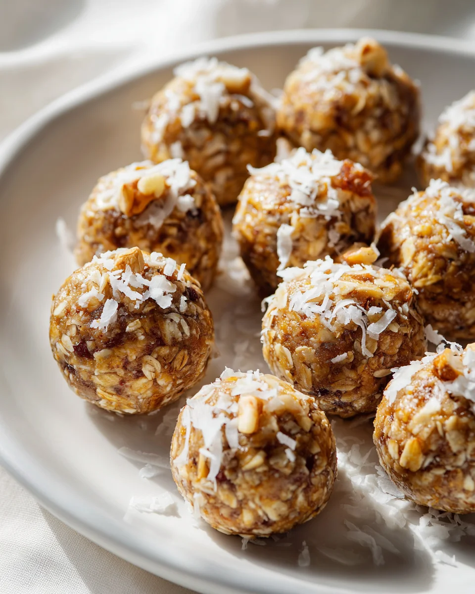 Apfel-Hafer Energie Bites – Dein gesunder Power-Snack-Kick!