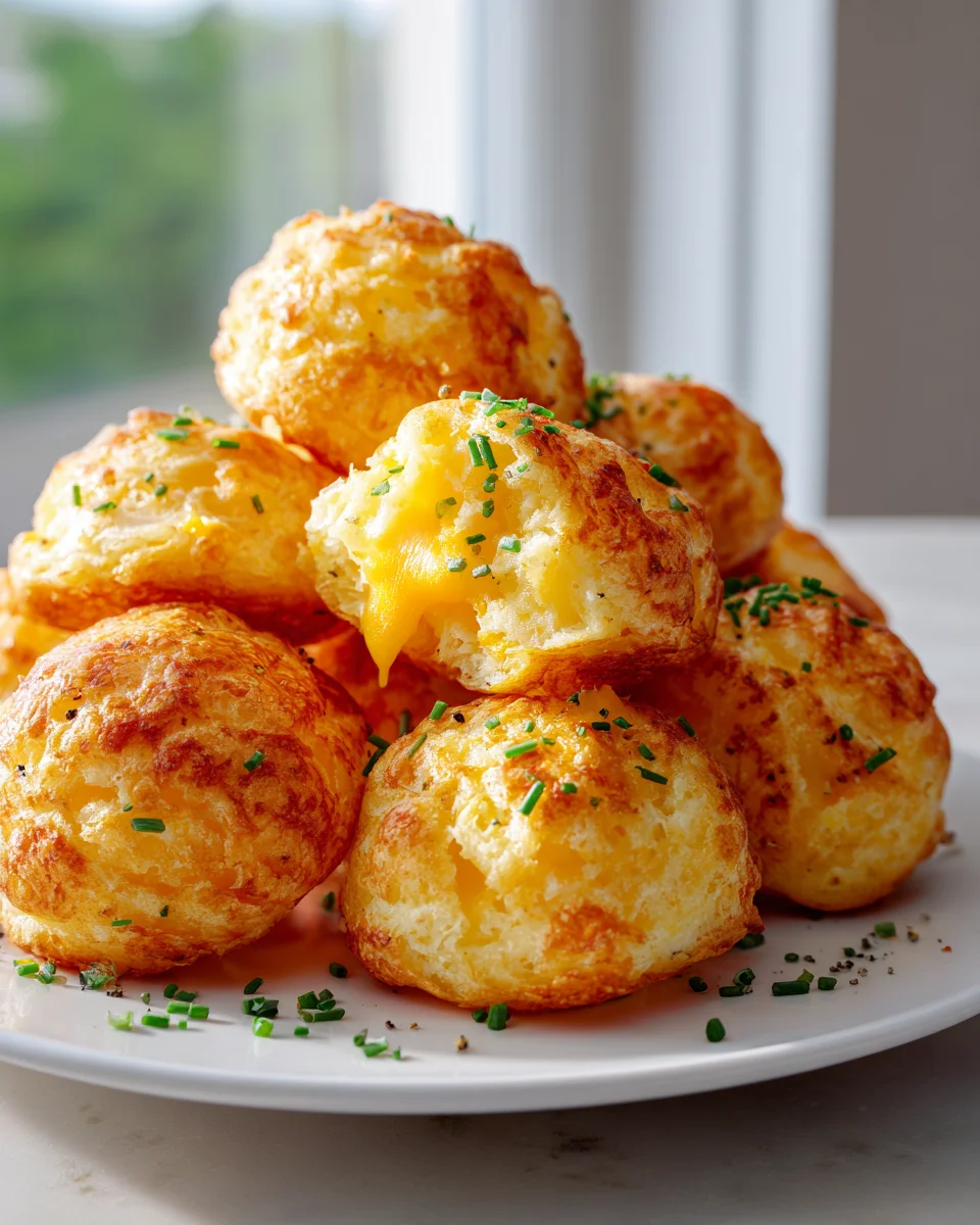 Knusprige & cremige Kartoffelpüree Käse Puffs – unwiderstehlich!