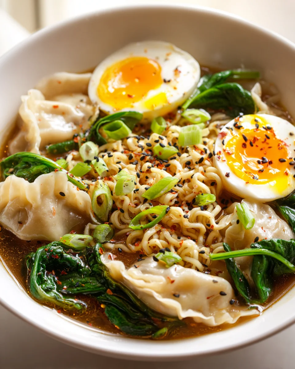 Dumplingramenbowl: Dein schnelles & leckeres Ramen-Glück