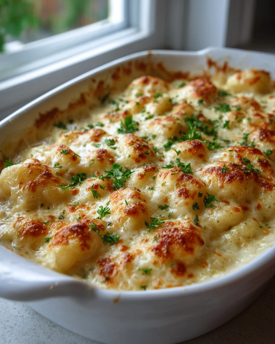 Gnocchi Mac & Cheese Bake: Cremig, käsig, unwiderstehlich!