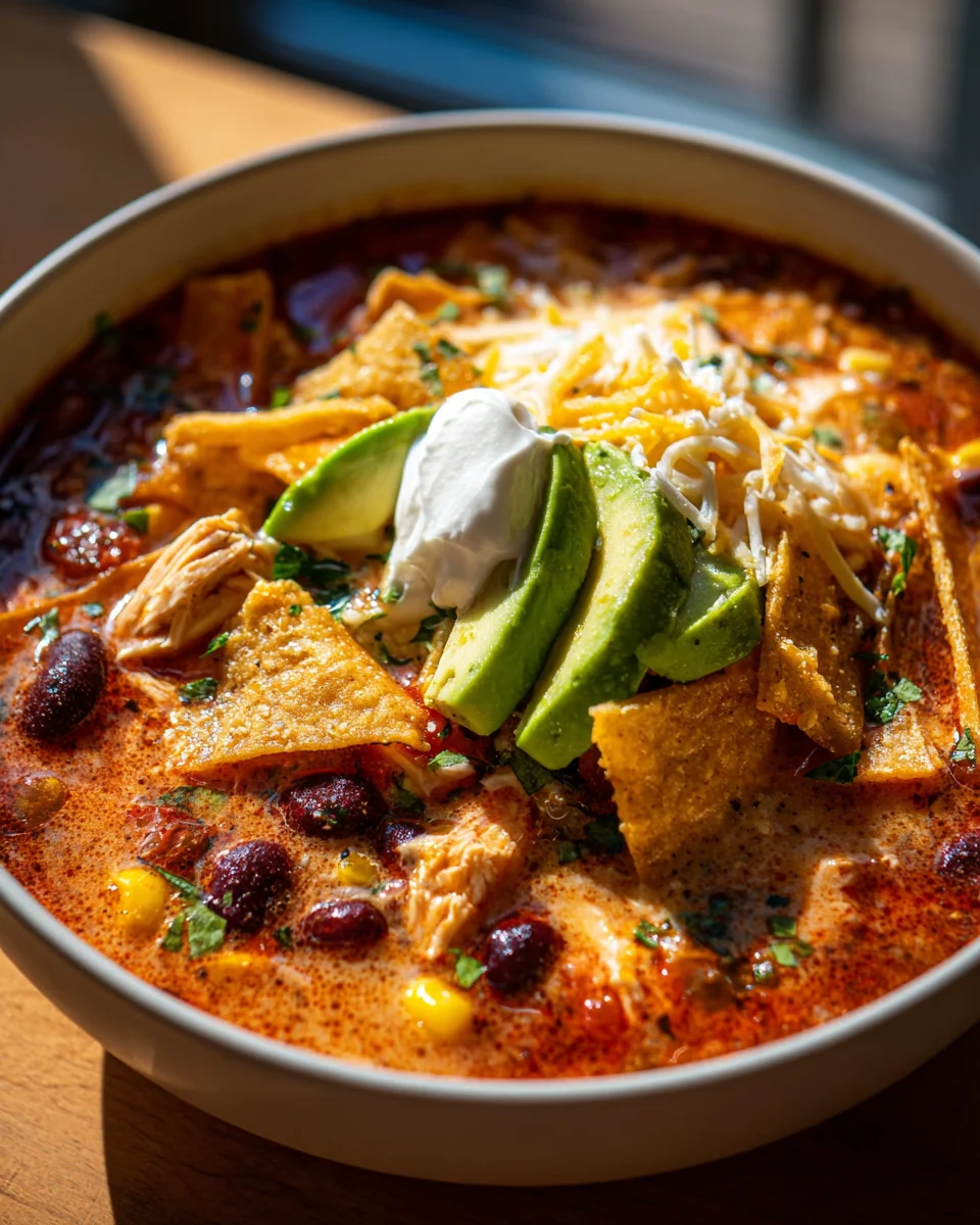 Einfache Hähnchen Tortilla Suppe: Dein schnelles Lieblingsgericht!