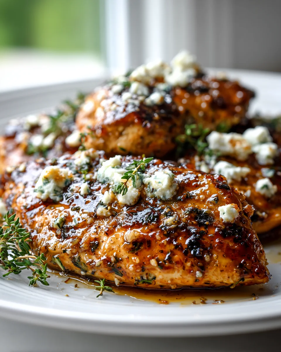 Hot Honey Feta Chicken: Süß-scharf & cremig lecker!