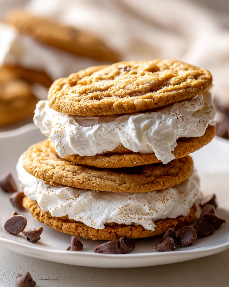 Puff Marshmallow Cookie Sandwiches Rezept – Himmlisch lecker!