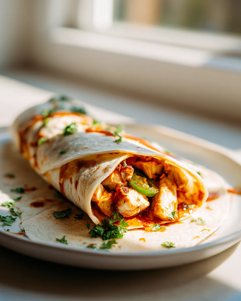 Scharfer Chicken Wrap – Jalapeño & Chipotle Explosion