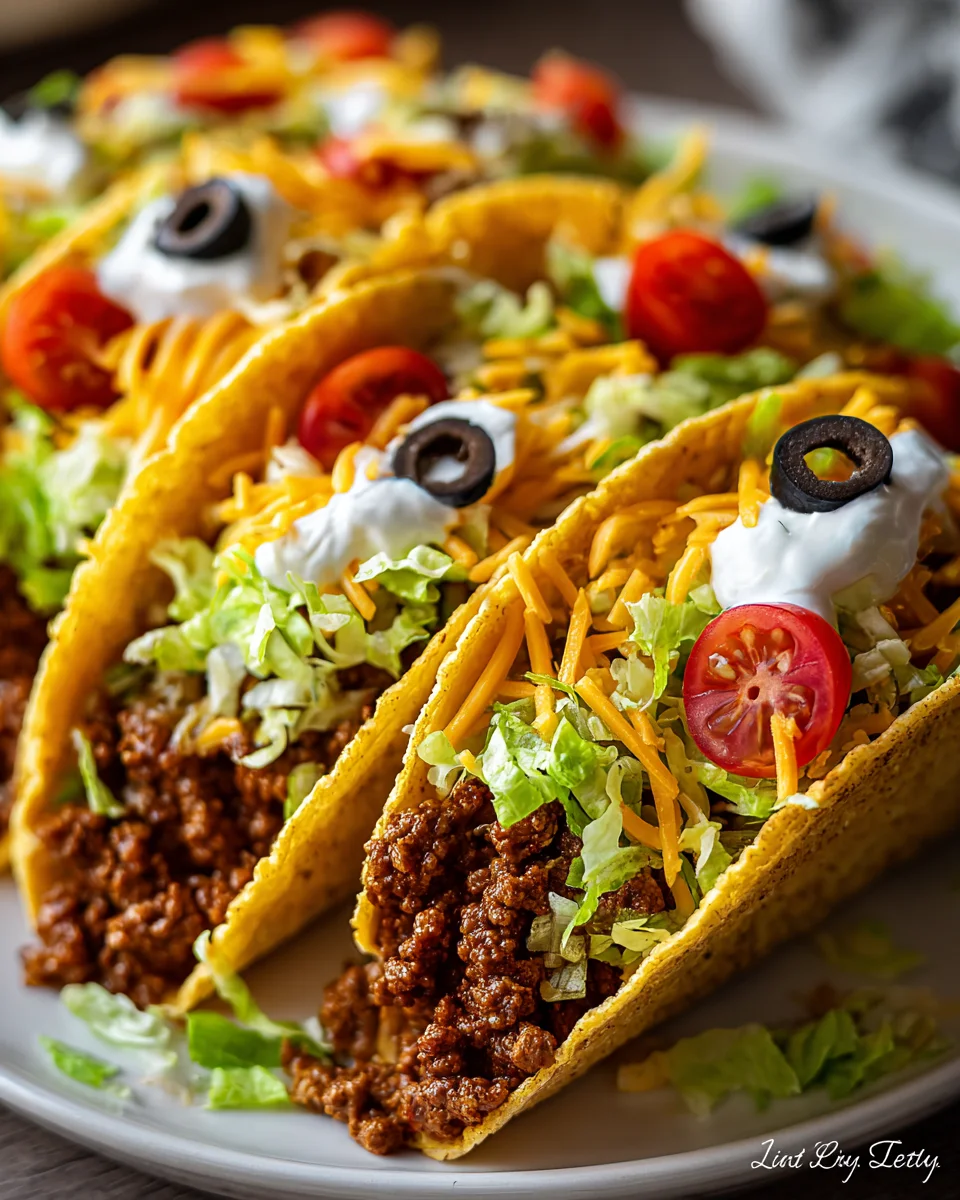 Spooky Eyeball Tacos: Das Grusel-Rezept für deine Party!