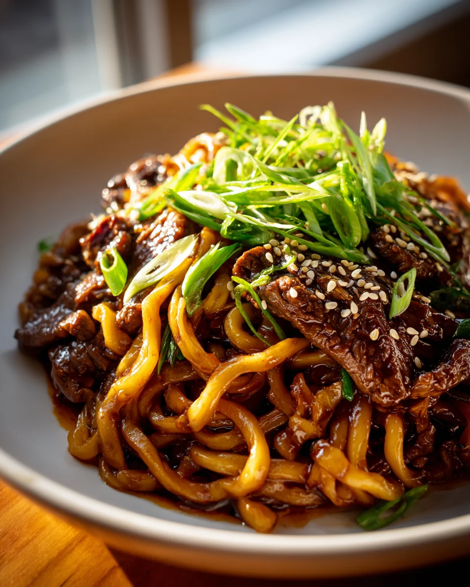 Sticky Beef Noodles: Das unglaubliche Rezept für Star-Geschmack