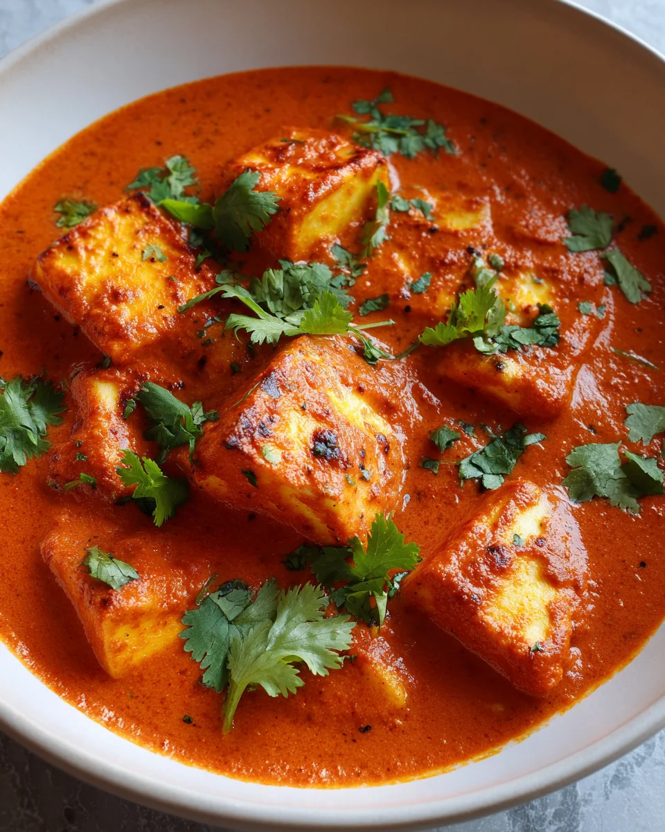 Halloumi Makhani: Cremiges indisches Gericht, einfach & lecker