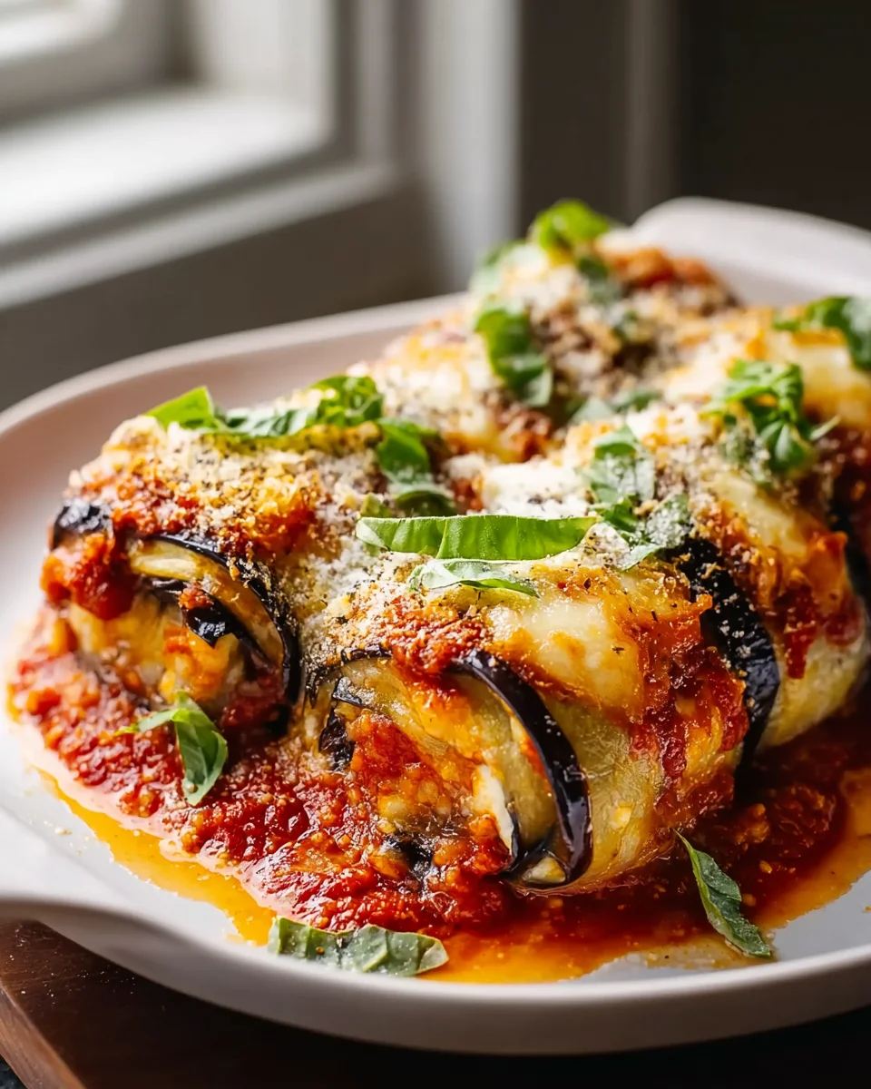 Leckeres Eggplant Rollatini Casserole Rezept für Genießer