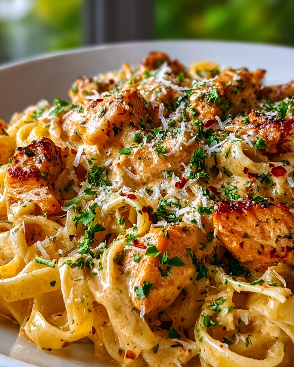 Cremige Cowboy Butter Chicken Pasta – Einfach & Köstlich