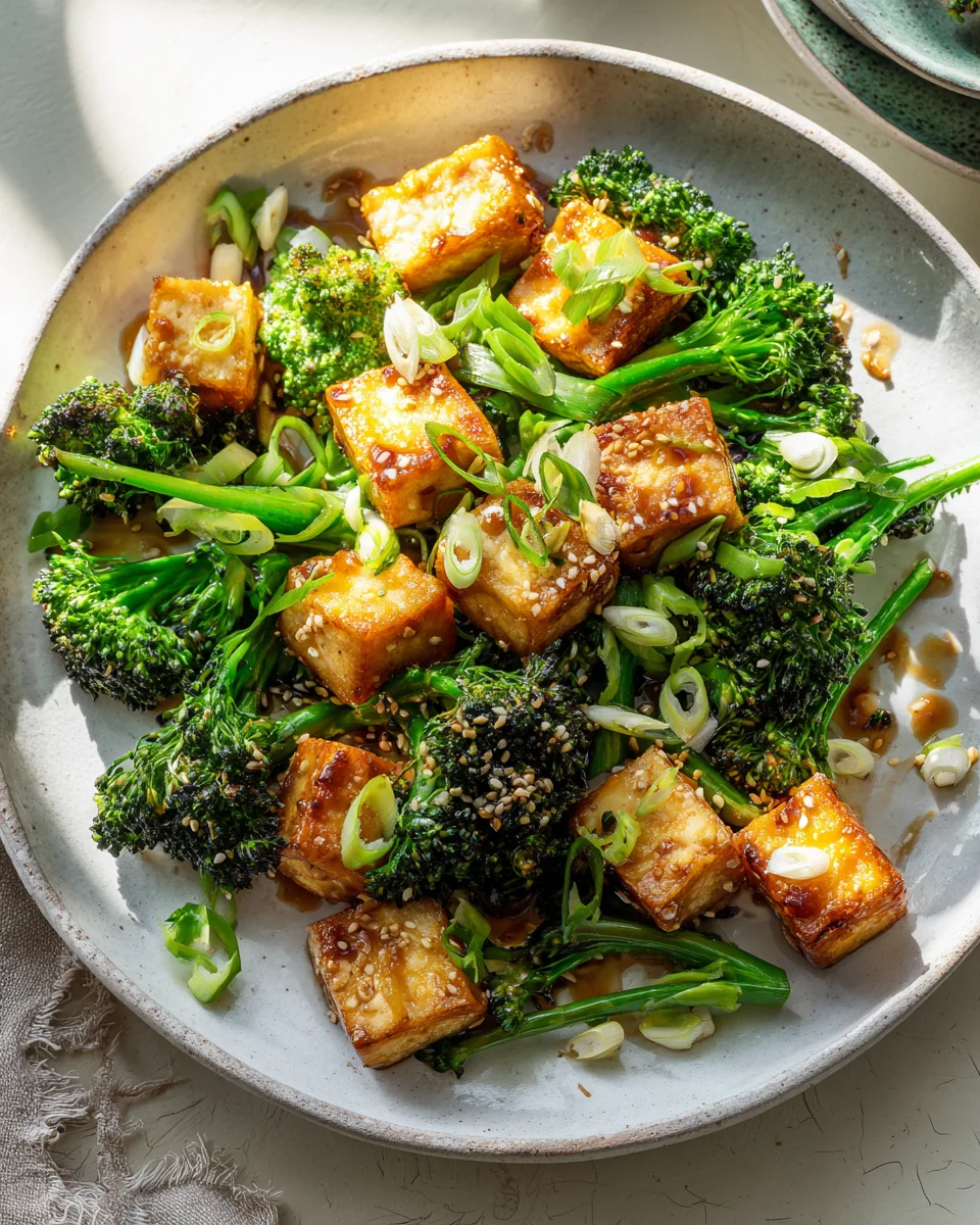 Sesam Tofu Brokkoli Rezept: Das Unglaubliche Ultimative!