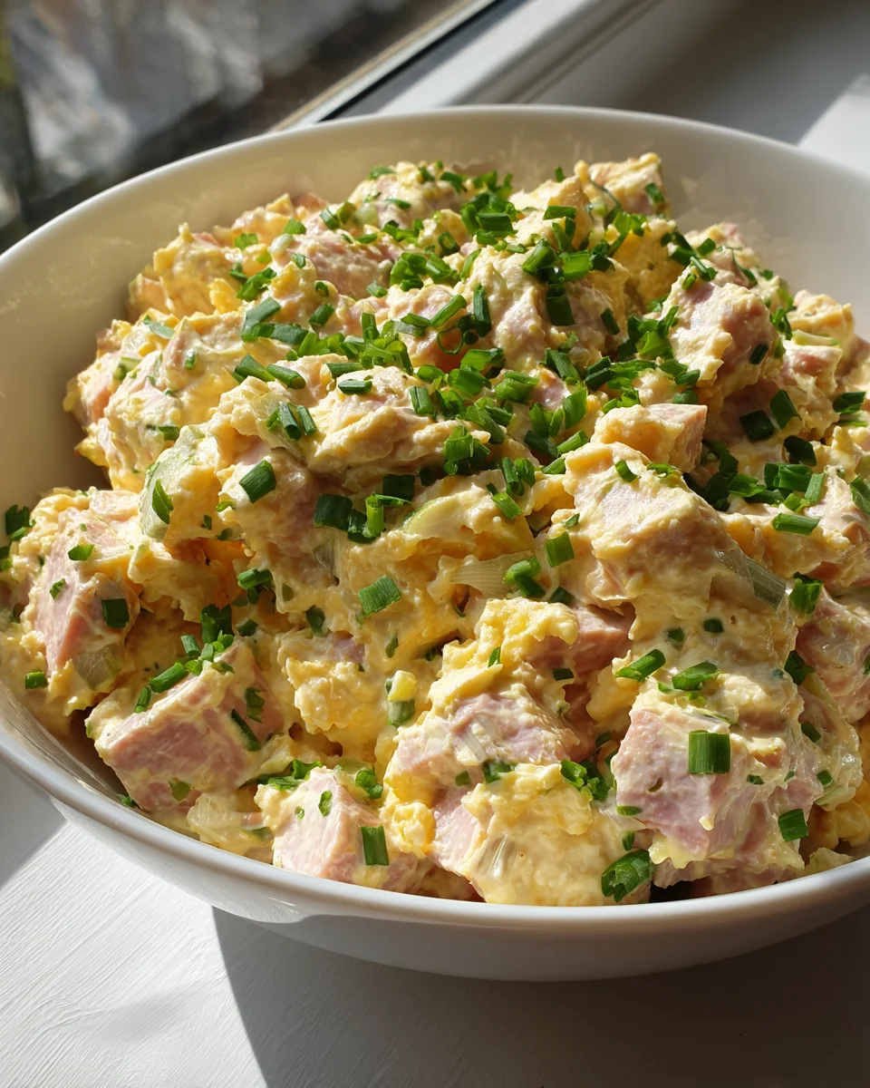 Hausgemachter Fleischsalat: Klassisch, frisch, unwiderstehlich