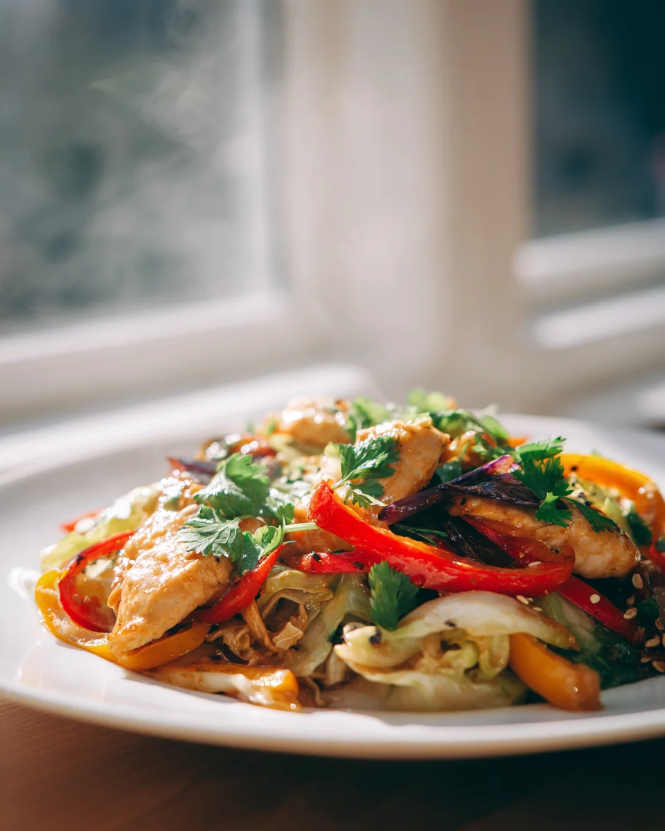 Chinesische Hähnchenpfanne: Ultimativ lecker mit Spitzkohl!